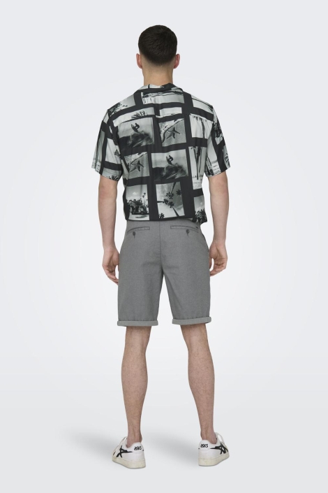 Only & Sons onspeter dobby 0058 shorts noos